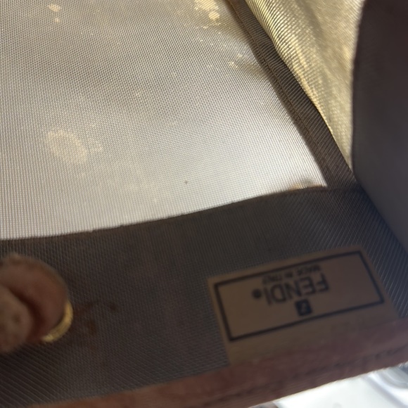 authentic vintage fendi mesh tote - Picture 3 of 3